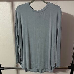 Women's Long Sleeve Top - Gray